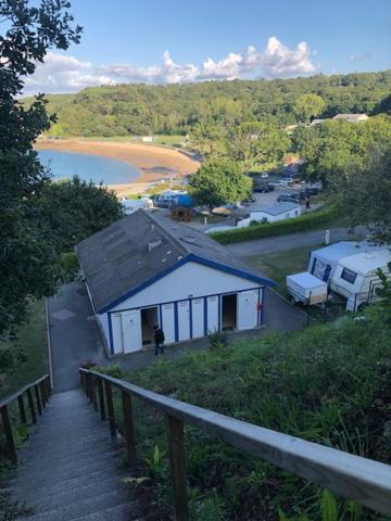 Camping Cap-Ouest Lanvéoc Exteriör bild