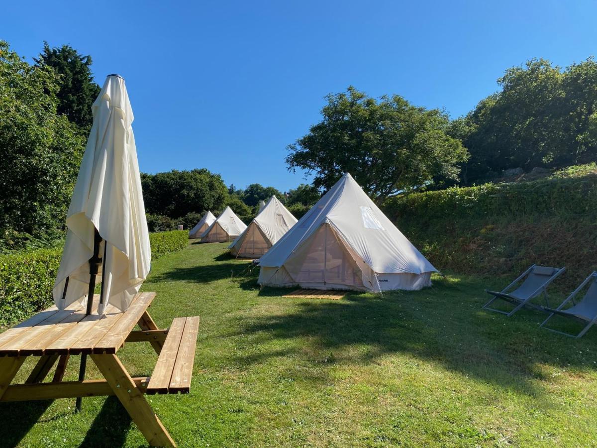 Camping Cap-Ouest Lanvéoc Exteriör bild