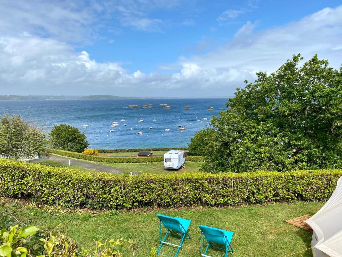 Camping Cap-Ouest Lanvéoc Exteriör bild