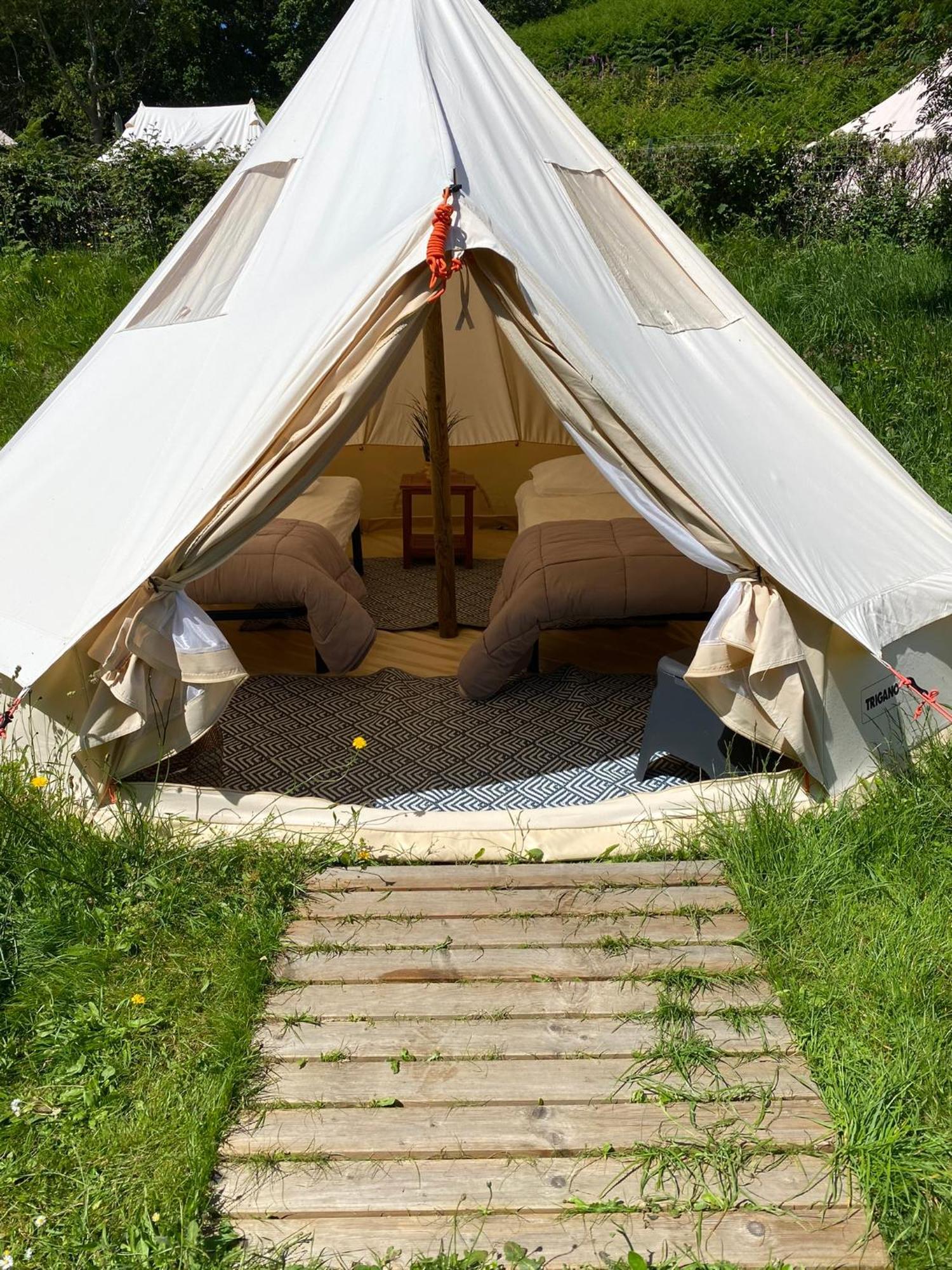 Camping Cap-Ouest Lanvéoc Exteriör bild