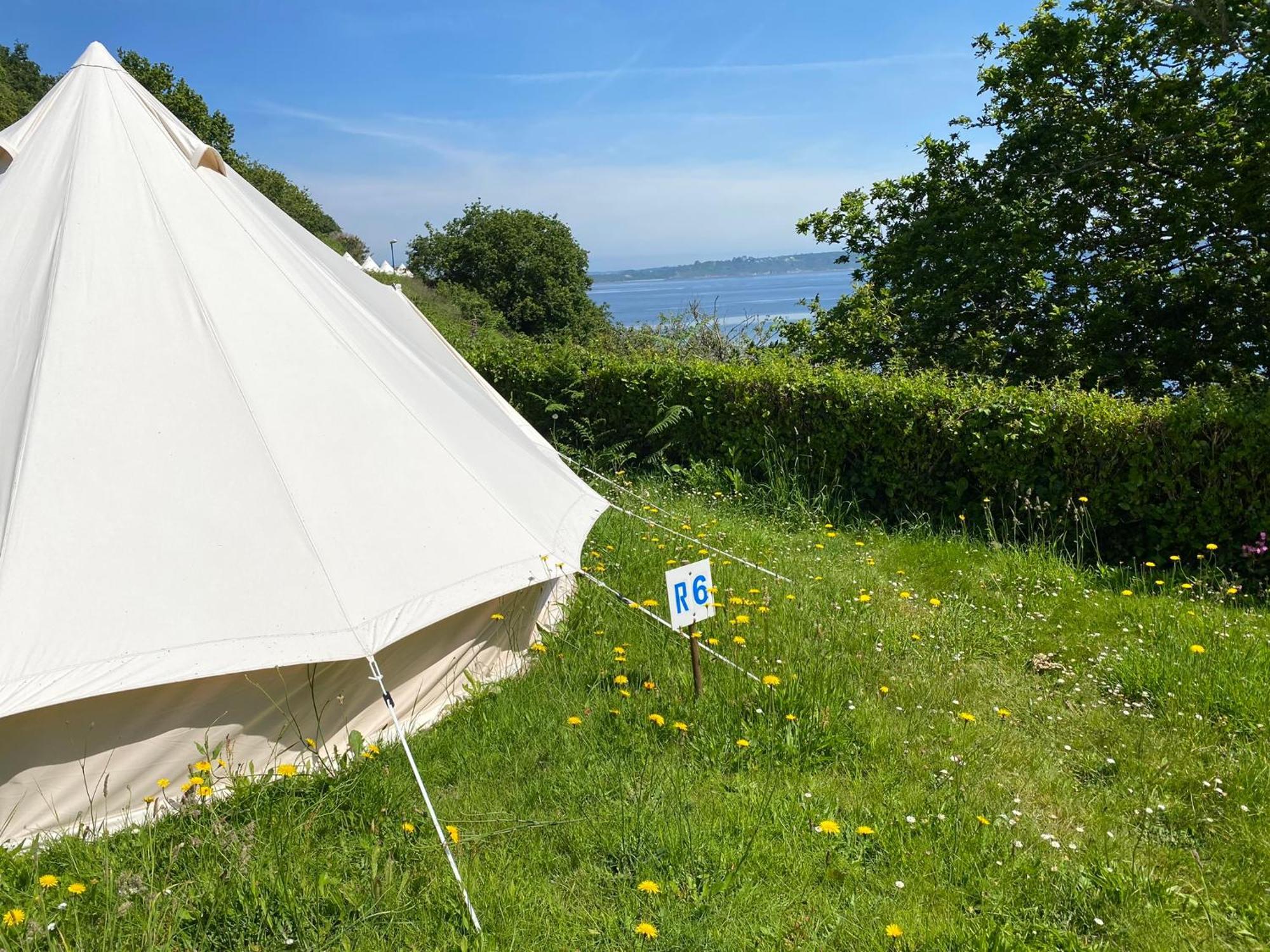 Camping Cap-Ouest Lanvéoc Exteriör bild